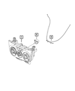 68429644AA - Air Conditioners and Heaters: A/c And Heater Control for Mopar Image