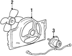 2538621101 - : Fan Motor for Hyundai Image