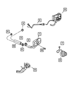 55359243AA - Fuel: Fuel Filler Housing for Mopar Image