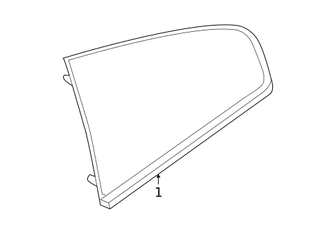 Glass & Hardware for 2004 INFINITI G35 #0