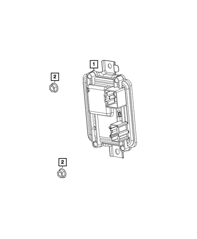 68351499AH - Electrical: Electronic Limited Slip Differential Module for Jeep: Grand Cherokee, Grand Cherokee L Image