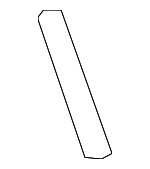 88970560 - Body: Trim Plate for Pontiac: Vibe Image