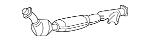 8L3Z5E212Z - : Catalytic Converter for Ford: F-150, F-150 Heritage | Lincoln: Mark LT Image