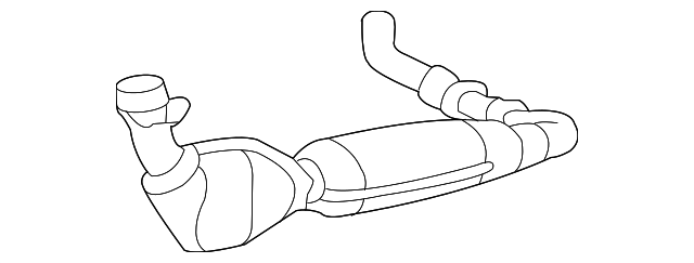 EPA Front Catalytic Converters For Ford F150 5.4L V8 2004-2008 – Left & Right Set