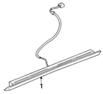 8157017041 - Electrical: High Mount Lamp for Toyota: MR2 Image