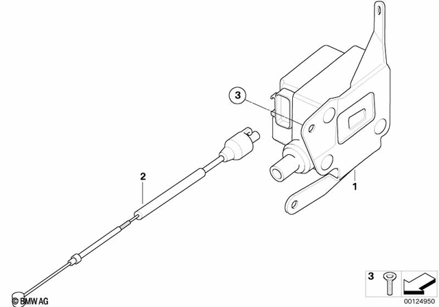 7129905535 - Audio, Navigation, Information Systems: Isa Screw with Washer - M5X16-U1-8.8 for BMW-Motorrad Image