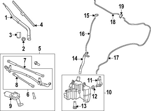 Wiper & Washer Components for 2023 Nissan Z #0