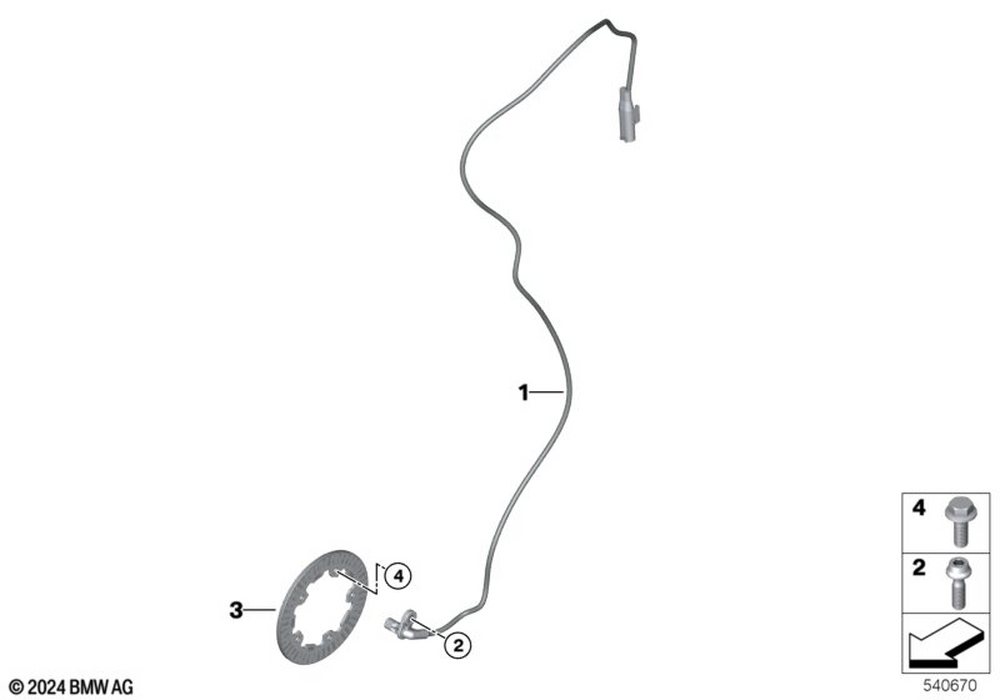 34528553968 - Sensor Ring 2016-2025 BMW-Motorrad | BMW