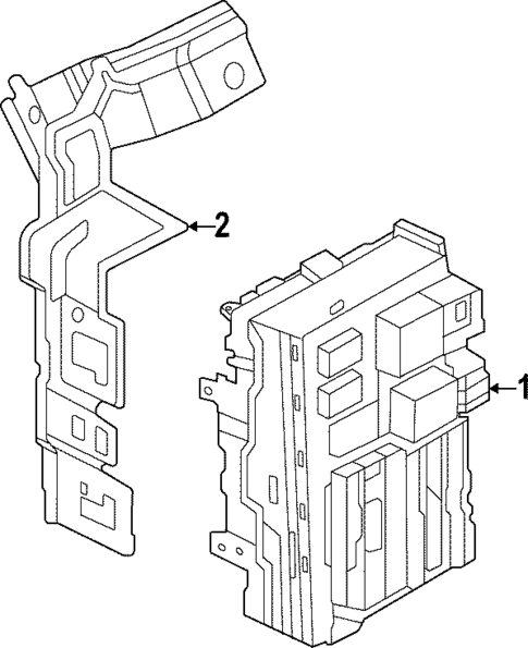 Fuse & Relay for 2024 Nissan Pathfinder #1