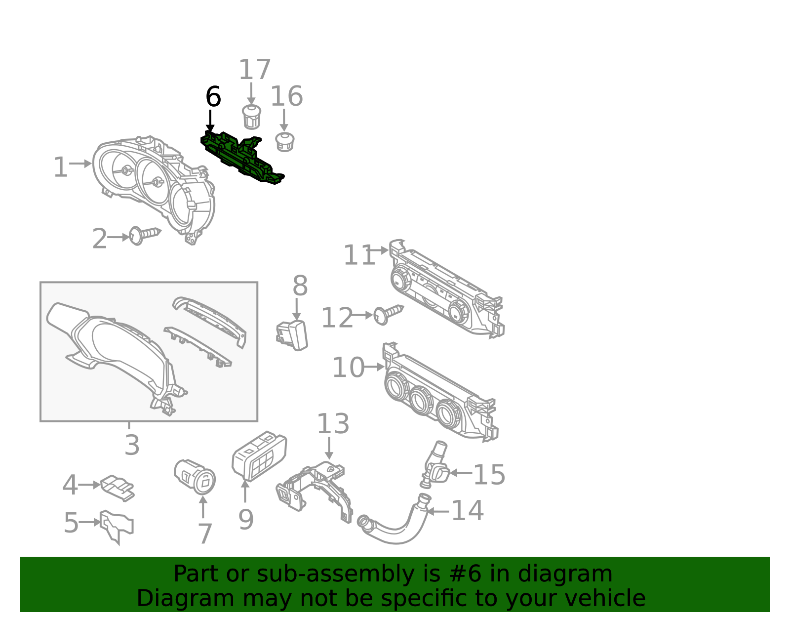 KN3M-55-260 - INDICATOR - 2019 2020 Mazda CX-5 | Mazda Parts Factor