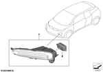 63117471838 - Lighting: Turn Signal Led, Right for BMW Image