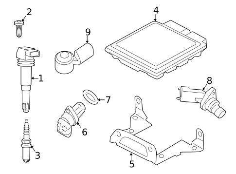 Ignition System for 2019 Porsche 911 #1