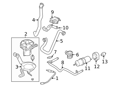 Emission Components for 2025 Land Rover Defender 130 #0