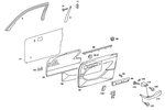 1267250471 - Doors: Trim for Mercedes-Benz: 280S, 280SE, 280SEL, 300SE, 300SEL, 380SE, 380SEL, 560SEL Image