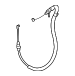 51217349501 - Body: Lock Cable for BMW: X1 Image