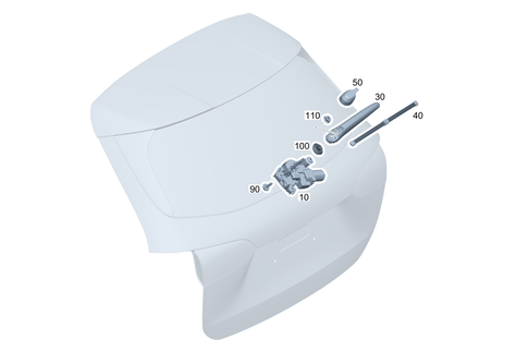 Rear Windshield Wiper for 2018 Mercedes-Benz GLA45 AMG #0