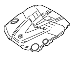 6420105367 - : Engine Cover for Mercedes-Benz Image