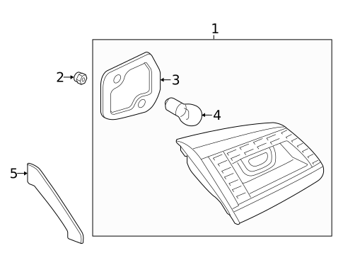 Bulbs - Chassis for 2015 Volkswagen Touareg #0