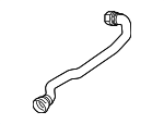 17128678506 - Cooling System: Upper Hose for BMW: 540i, 540i xDrive, 740i, 740i xDrive, 840i, 840i Gran Coupe, 840i xDrive, 840i xDrive Gran Coupe Image