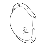 4882707 - Front Drive Axle: Axle Cover for Dodge: Dakota, Durango Image