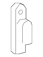 4L2Z78404C04AA - Body: Lift-gate Stop Bumper for Ford Image
