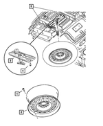 5054402AA - : Spare Tire Carrier Winch for Mopar Image
