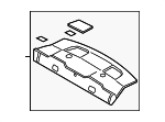 BR3Z6346668AA - Body: Package Tray for Ford: Mustang Image
