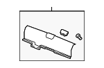 84640SNAA01ZA - Body: Rear Panel Trim for Honda: Civic Image