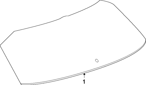 Glass - Lift Gate for 2022 Chevrolet Bolt EUV #0