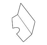 5838808020 - Body: Gusset Plate for Toyota: Sienna Image