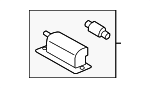 926202H000 - Body: Glove Box Lamp for Kia: Optima, Sportage Image