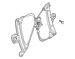 8W8837461 - Body: Window Regulator for Audi Image