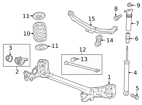 Rear Suspension for 2019 Chevrolet Cruze #0