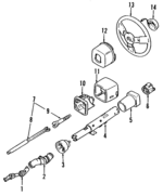 26003453 - Steering: Intermediate Shaft for GM Image