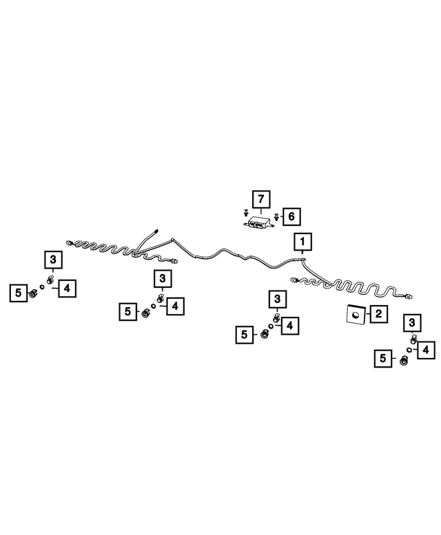 68397412AA - Electrical: Jumper Wiring for Mopar Image