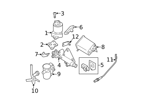 EGR & Related Components for 2004 Suzuki Forenza #0