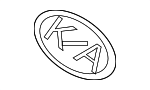 863531D000 - Body: Emblem for Kia: Borrego, Forte, Forte Koup, Rio, Rio5, Soul, Spectra, Spectra5 Image