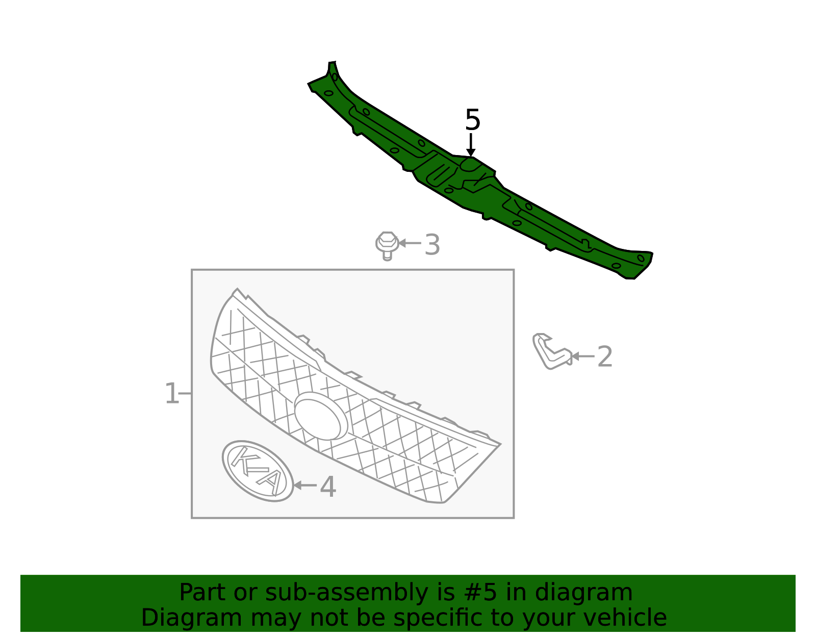 2007-2009 Kia Cover Panel 86361-2F500 | OEM Parts Online