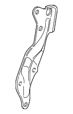 12570319 - Electrical: Alternator Rear Bracket for Buick: Century, Rendezvous, Terraza | Chevrolet: Impala, Lumina, Malibu, Monte Carlo, Uplander, Venture | Oldsmobile: Alero, Cutlass, Silhouette | Pontiac: Aztek, G6, Grand Am, Grand Prix, Montana | Saturn: Relay Image