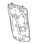 31253533 - : Window Regulator - Driver's Side (LH) for Volvo: C70 Image