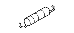 8621427 - Body: Spring for Volvo: S60, S80, V60, V60 Cross Country, V70, XC70, XC90 Image