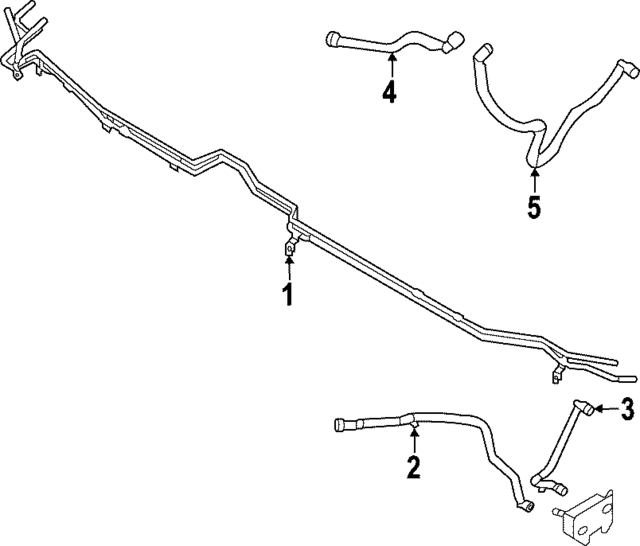 NL3Z8D117B - : Hose for Ford: F-150 Lightning Image