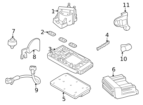Sensors for 2004 Pontiac Bonneville #0