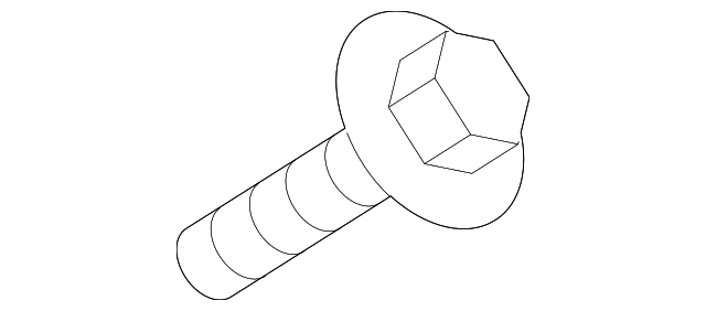 Protect Plate Bolt - Porsche (N-910-799-01)
