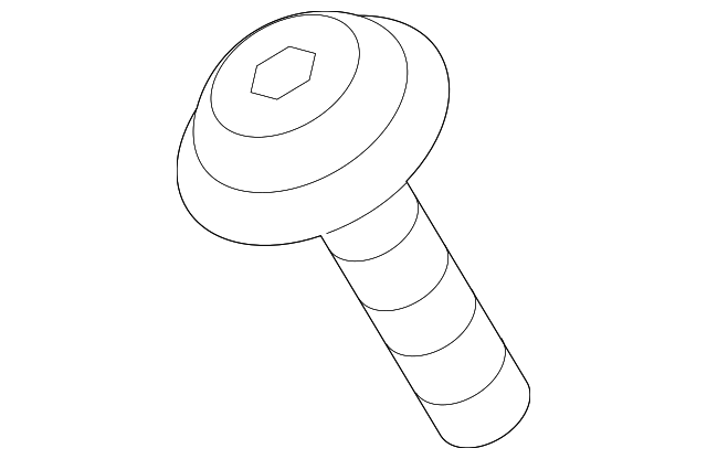 Wiper Motor Bolt - Porsche (N-105-355-02)