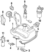 3A5919051L - : 1995-1997 Volkswagen Passat - Gauge for Volkswagen: Passat Image