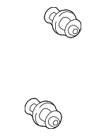 90467A0005 - Body: Lower Quarter Trim Clip for Lexus: CT200h, ES250, ES300, ES300h, ES330, ES350, GS F, GS Turbo, GS200t, GS300, GS350, GS450h, GX460, GX470, GX550, HS250h, IS F, IS200t, IS250, IS300, IS350, IS500, LC500, LC500h, LS460, LS600h, LX470, LX570, LX600, LX700h, NX200t, NX250, NX300, NX300h, NX350, NX350h, NX450h+, RC F, RC200t, RC300, RC350, RX330, RX350, RX350h, RX350L, RX400h, RX450h, RX450h+, RX450hL, RX500h, RZ300e, RZ450e, SC430, TX350, TX500h, TX550h+, UX200, UX250h, UX300h Image