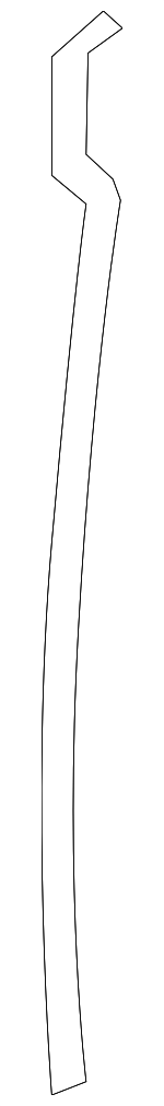 8A0837134 - Body: Handle Rod for Audi Image