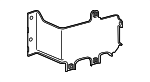 79931T3VA01 - : Bracket for Honda: Accord Image