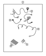 68045266AA - Mopar Accessories - Component Parts: Wiring Harness for Jeep: Patriot Image